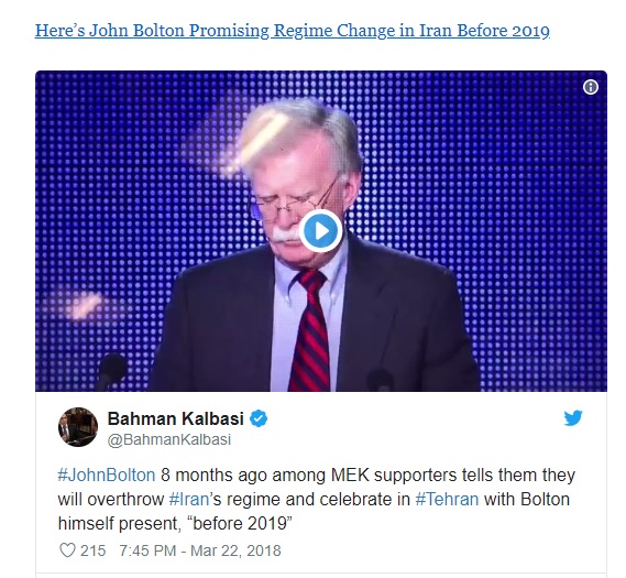 Decoding Satan John Bolton speech at "Free Iran Gathering" July 1st 2017