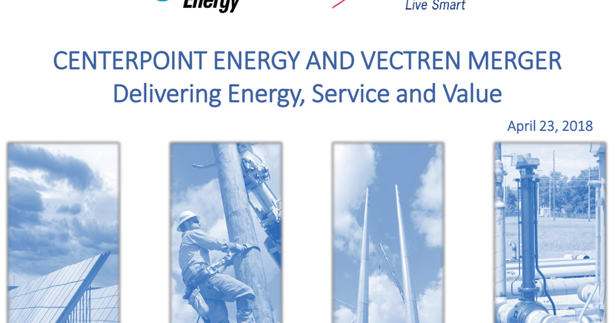 CenterPoint Energy anuncia compra da Vectren, nos EUA, em acordo de US