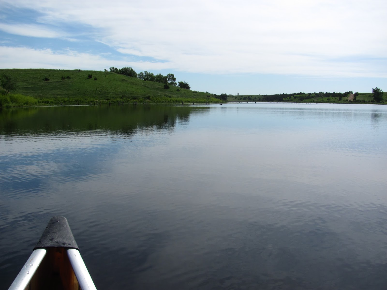 Kayaking the Lakes of South Dakota Lake Menno late spring 2013