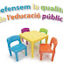 Concentracions per defensar la qualitat de l'educació pública