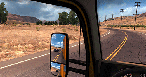 KAPTAN ASI ETS 2 ve ATS için Kabinde Kamerayı Yakınlaştırma Özelliği