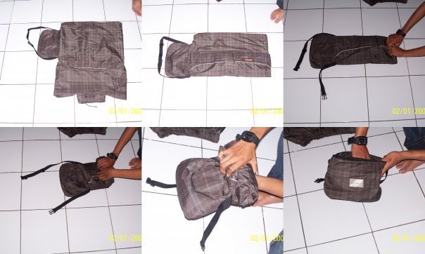 Cara Melipat Jas Hujan Sunflower Belajar di Rumah