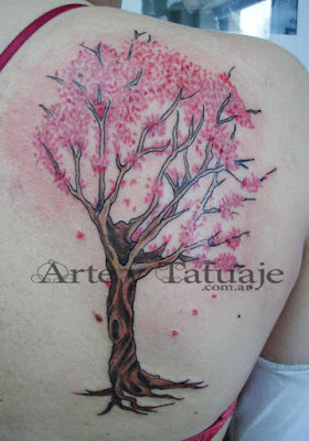 Tatuajes de árboles chinos Tatuajes de árboles chinos