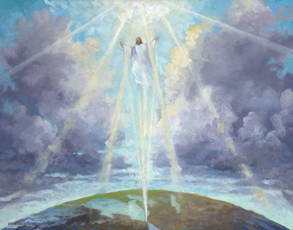 Jesus Ascension Art