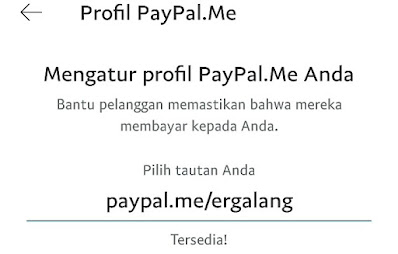 Fitur baru Paypal Mobile paypal me link