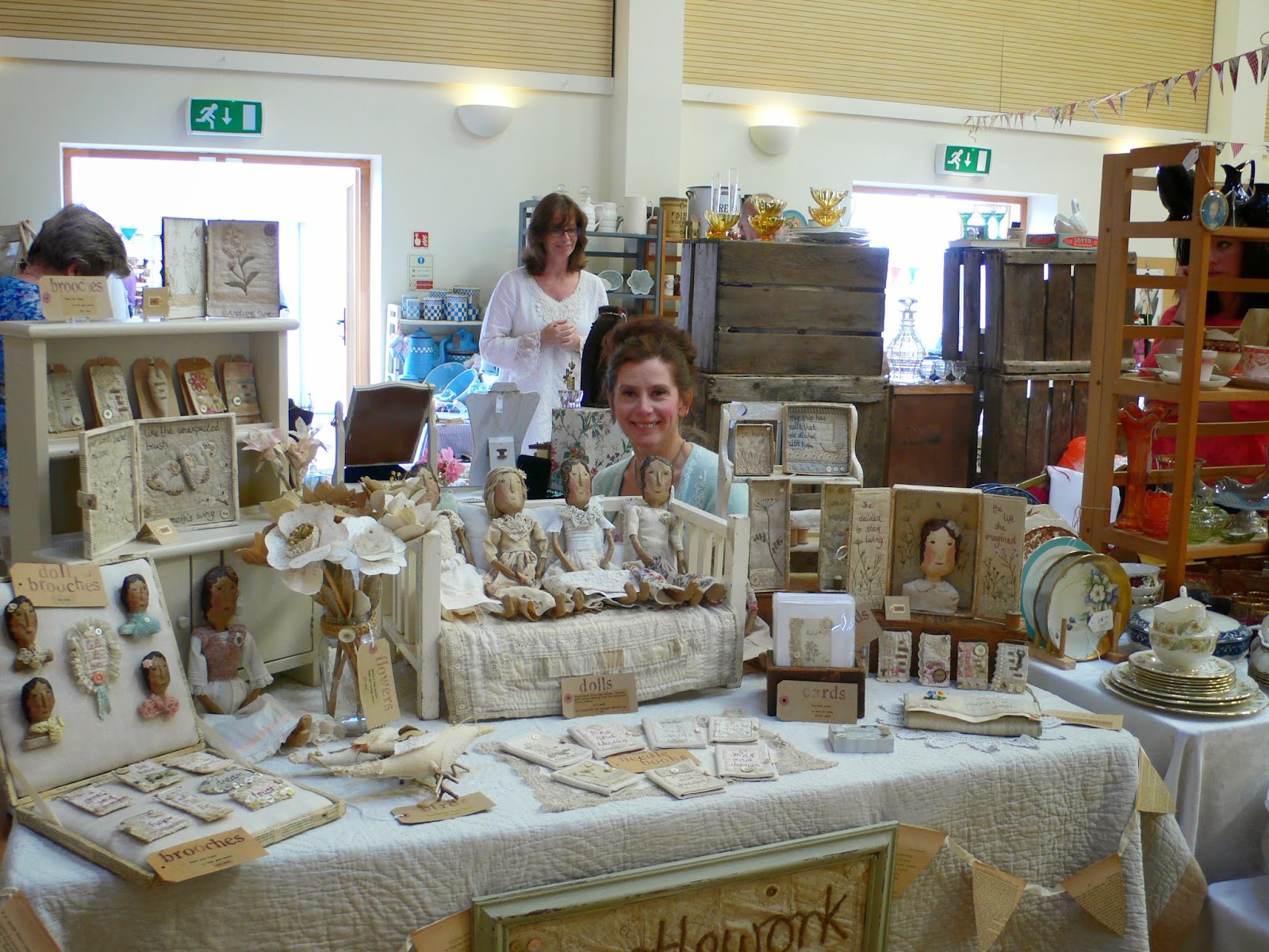 gentlework The Cotswold Vintage Fair.and a little bit of news.