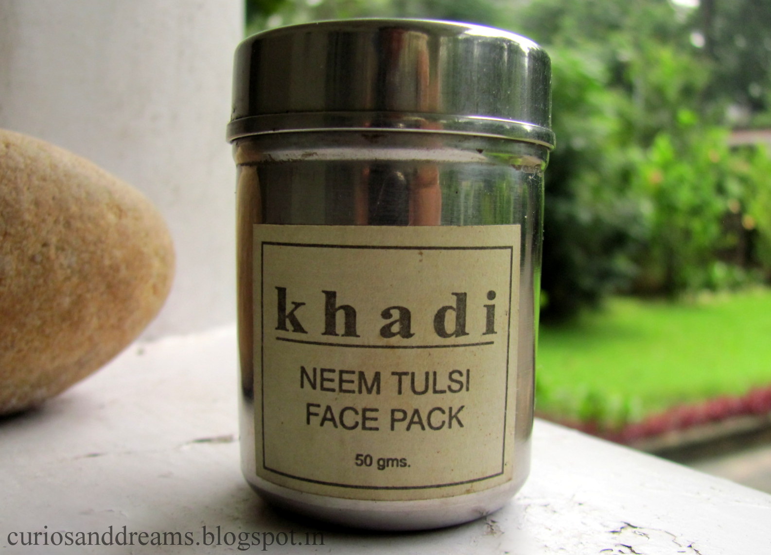 Khadi Neem Tulsi Face Pack Review Curios and Dreams Indian