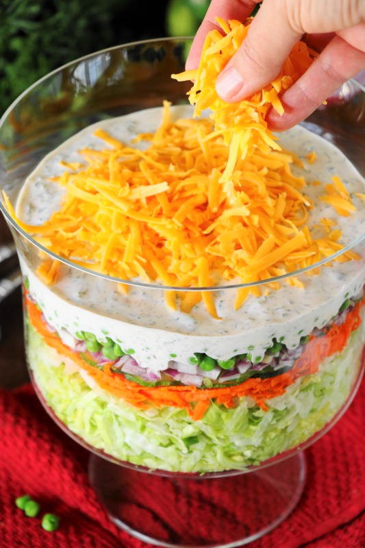 Make Ahead Layered Salad