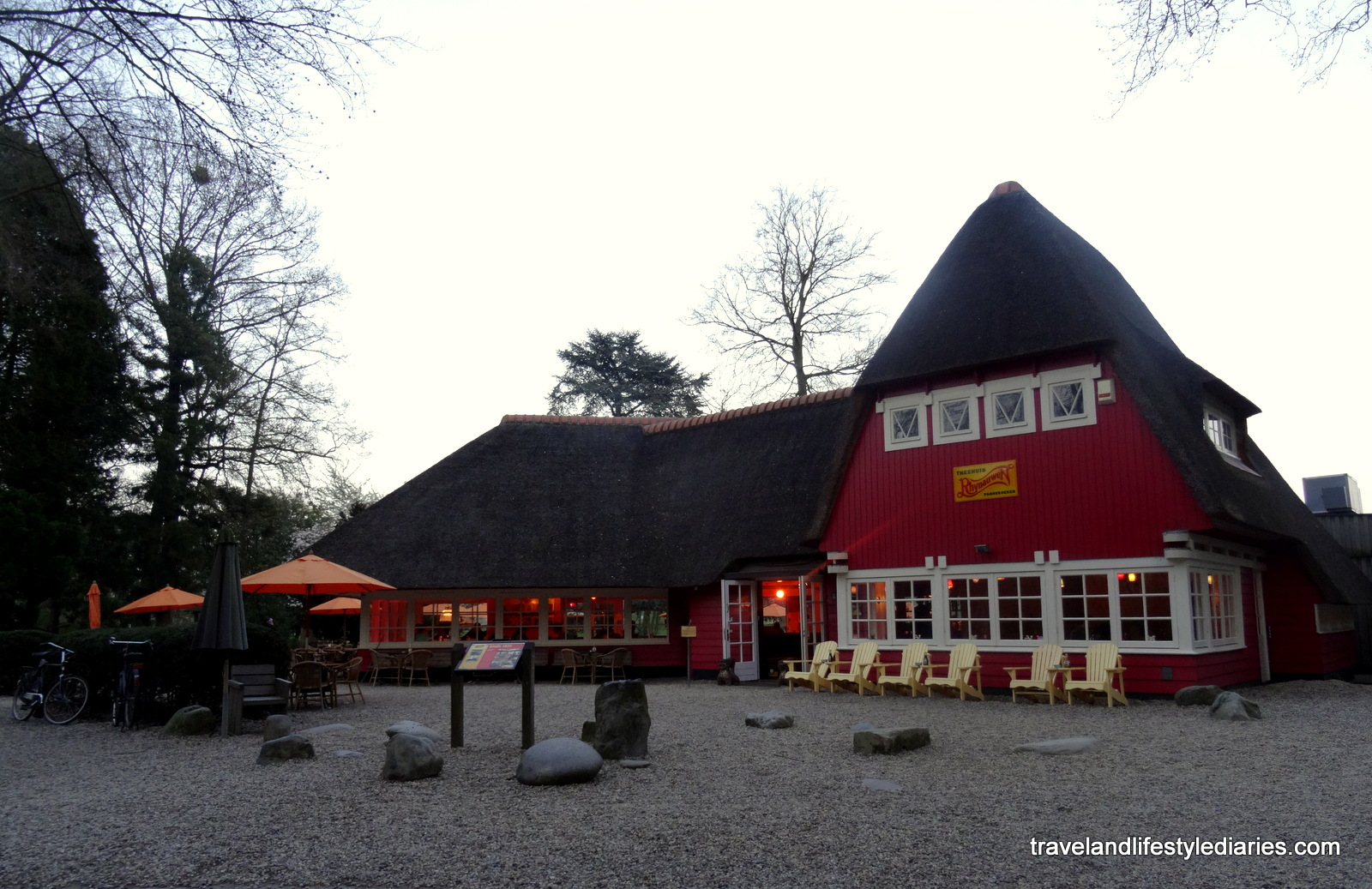 Pancake Dinner at the Theehuijs Rhijnauwen in Bunnik, Utrecht Travel