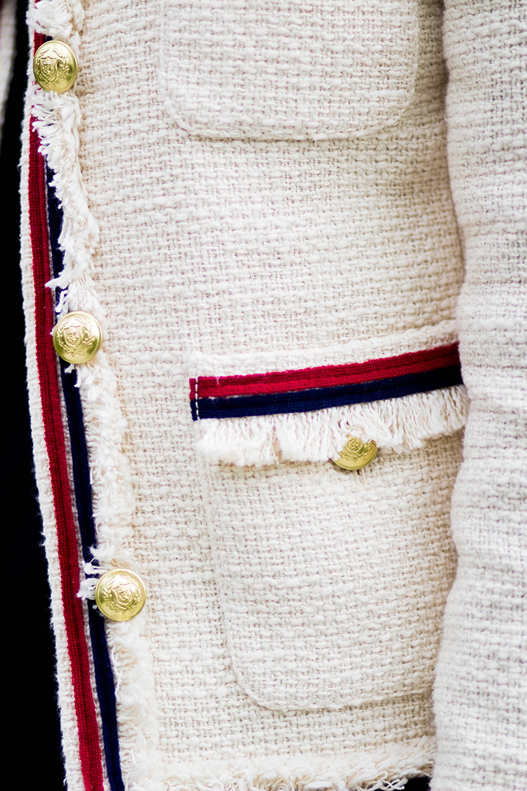 Tweed Jacket (+ J. Crew Fringy Tweed Jacket Review) Elle Blogs