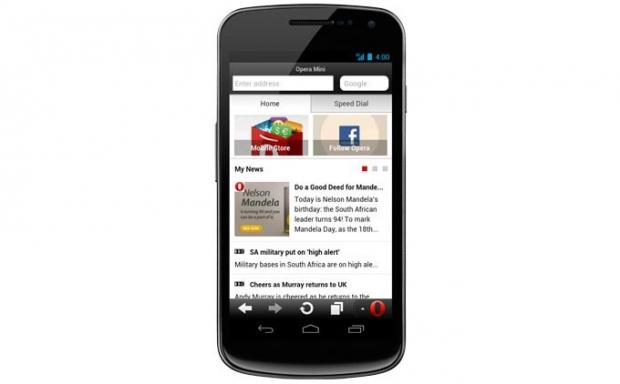 Opera Mini 7.5 untuk Android Dirilis Memperkenalkan fitur Smart Page