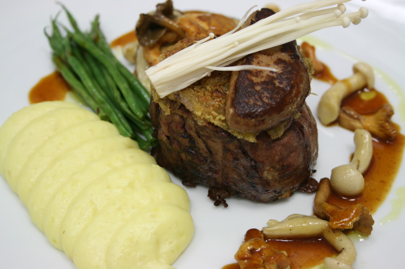 Country Gourmet Traveler Beef Fillet with Wild Mushrooms