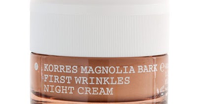 korres magnolia night cream