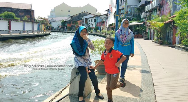 Santai Lagi di Tepi Sungai Melaka | Se'round' lagi Pekena Cendol Kampung Hulu