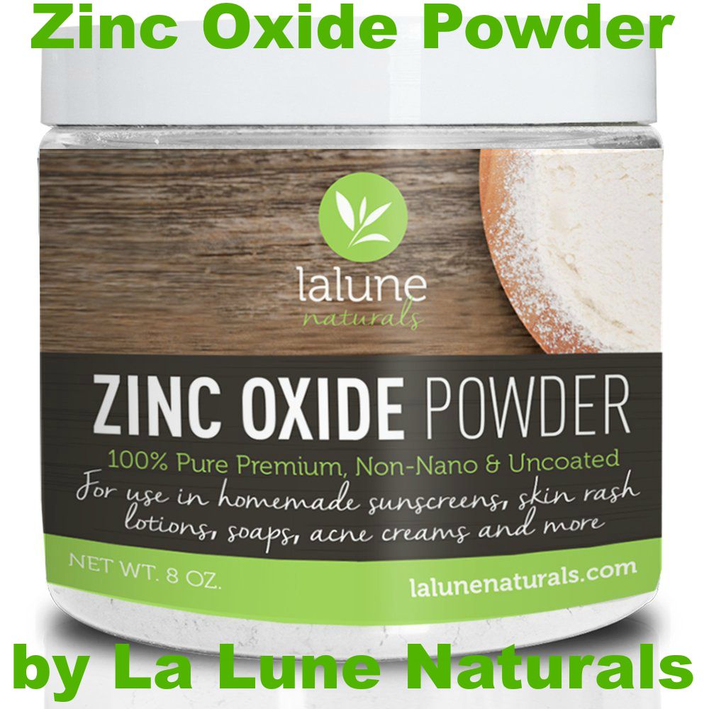 GlamRiver Zinc Oxide Powder by La Lune Naturals