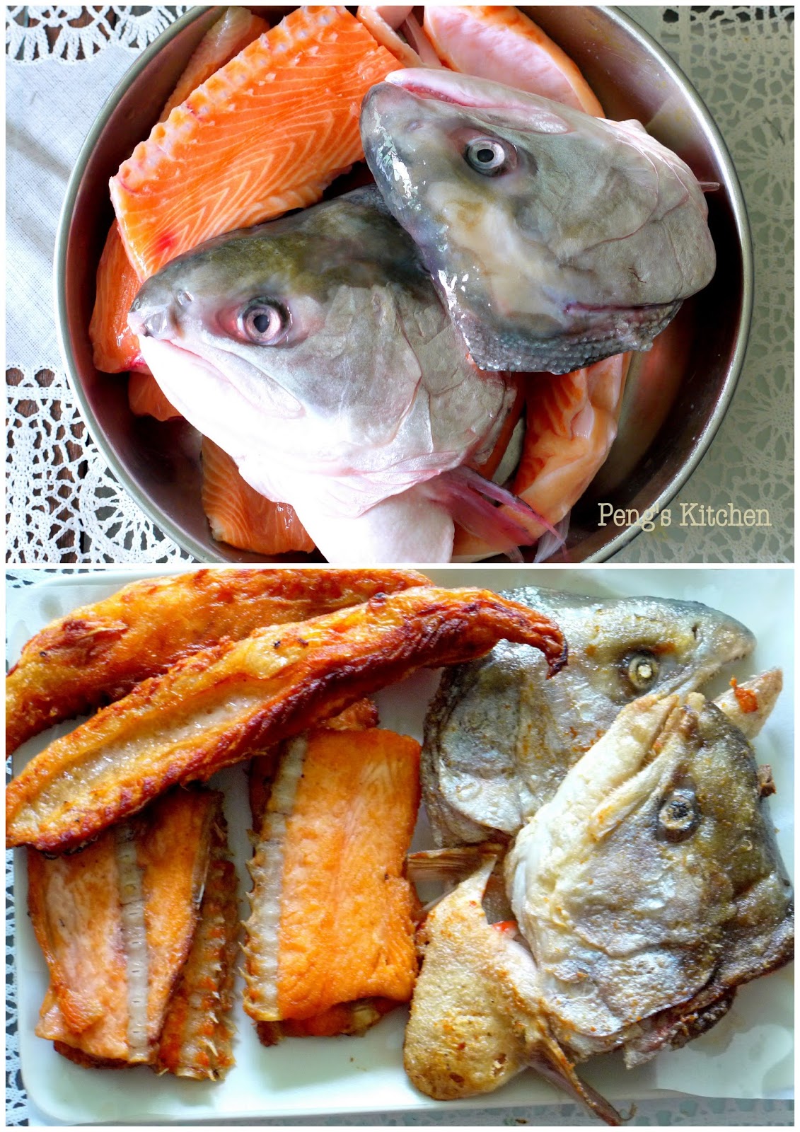 Peng's Kitchen Salmon Fish Head & Chinese Cabbage Soup