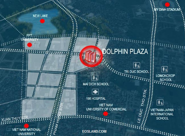 Vị trí Chung cư Dolphin Plaza