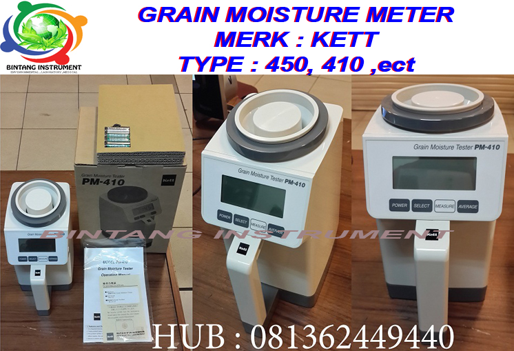 BINTANG INSTRUMENT 081362449440 Jual Grain Moisture Meter Kett Series