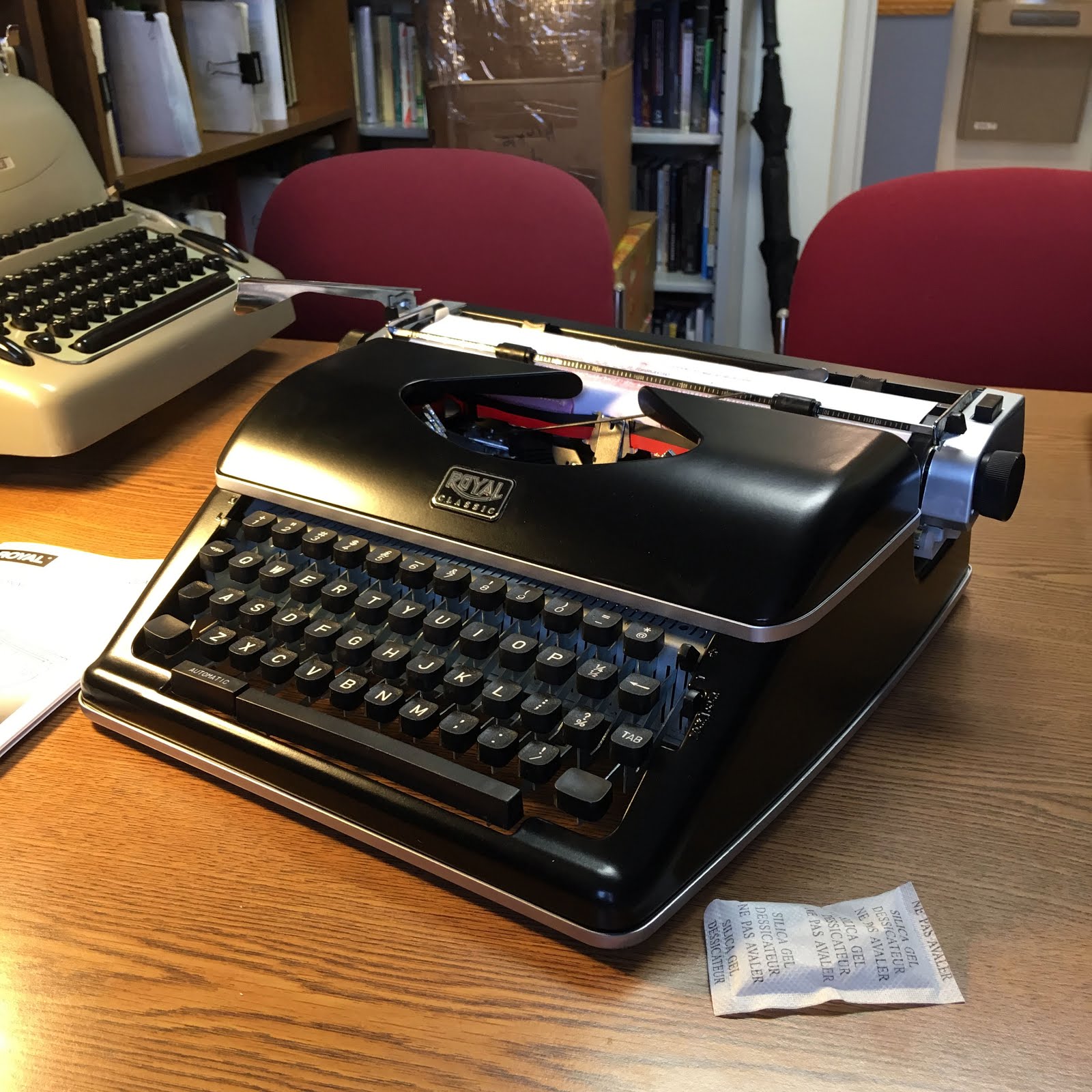The Typewriter Revolution blog Typewriter review 2019 Royal Classic