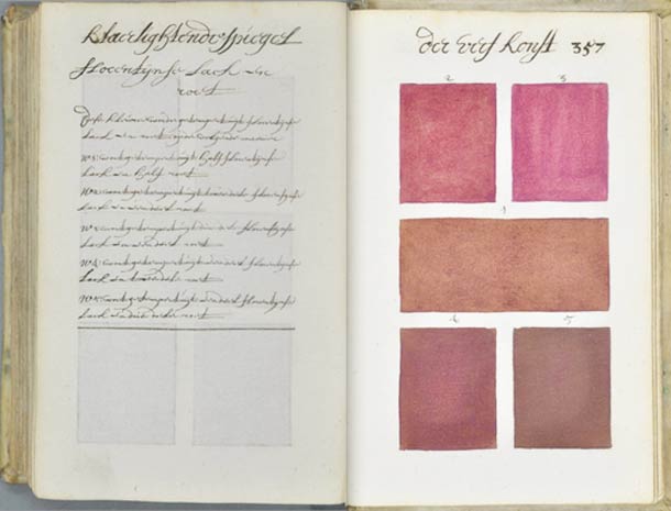 "Traité des couleurs servant à la peinture à l’eau" (Klaer lightende Spiegel der Verfkonst...Tot Delft, gedaen en beschreeven dour A. Boogert, 1692)