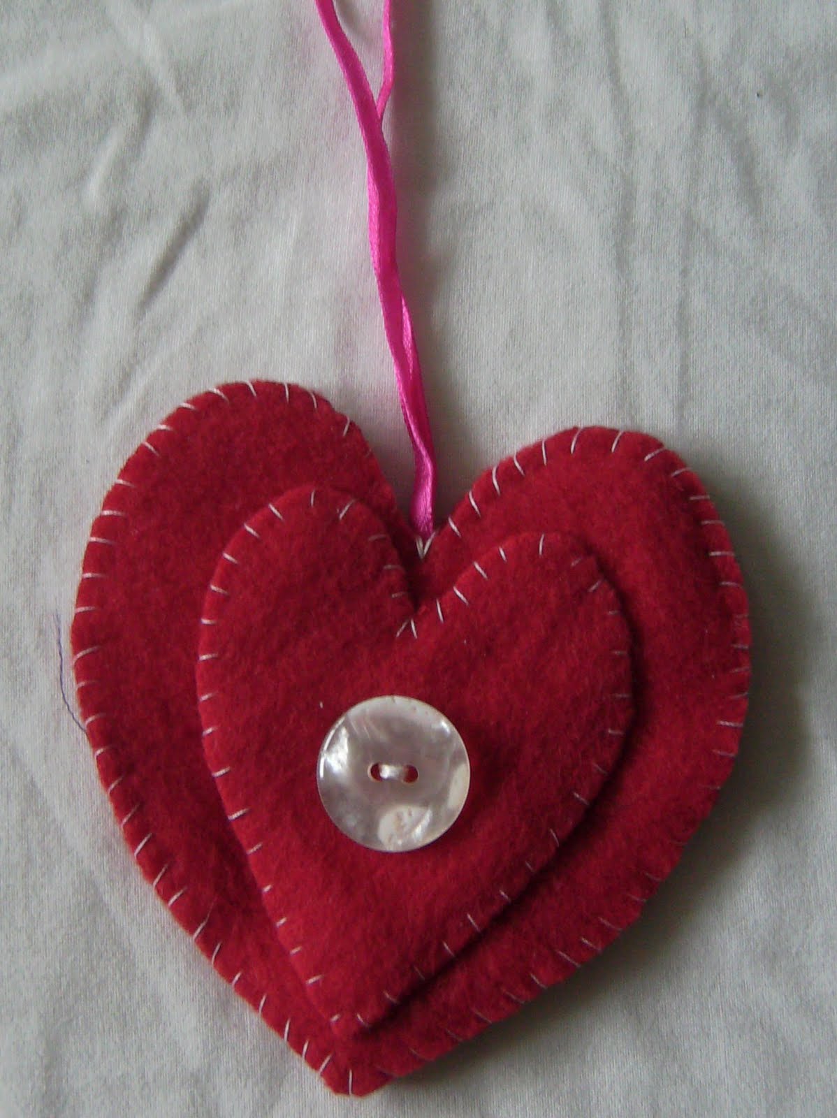 Sew Selena Ikea fleece heart