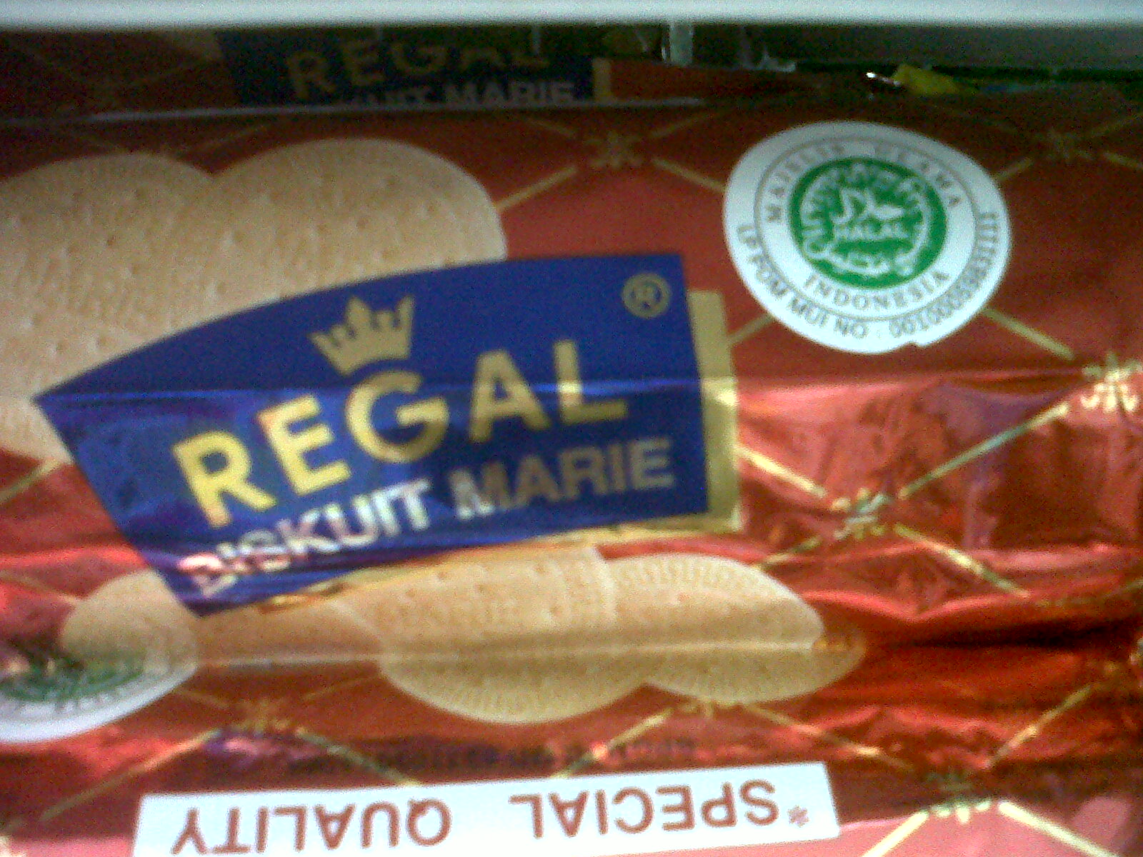 Biskuit Marie Regal Halal