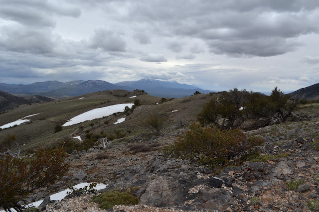down the other side of Babylon Ridge