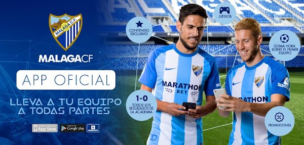 ¡Lleva al Málaga CF en tu móvil!