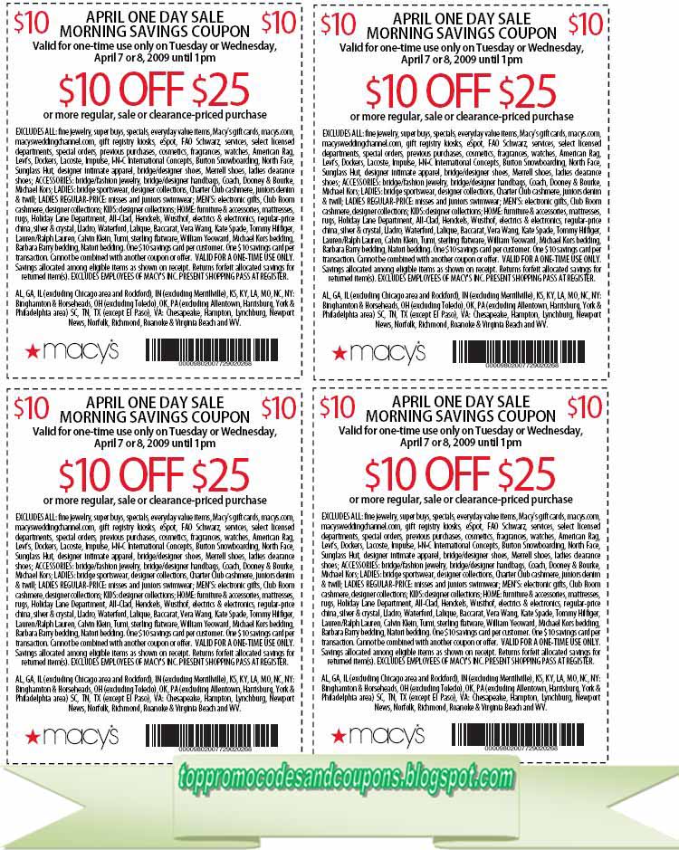 Cost-free Promo Codes and Discount coupons 2019: Macys Discount codes photo relating to Tuesday Morning Printable Coupons identified as Absolutely free Promo Codes and Coupon codes 2019: Macys Coupon codes