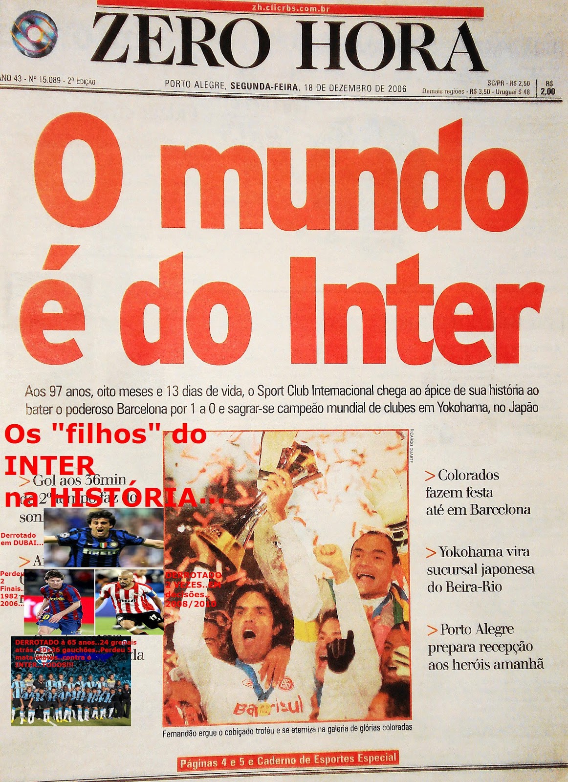 Futebol Nostálgico! on X: Caderno de esportes do jornal @OGlobo_Rio no dia  seguinte a vitória do Brasil contra a Austrália no segundo jogo da Copa de  2006 – Os problemas do time