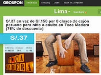 Promocion Mayo 2013 de Groupon.     Te la perdiste?