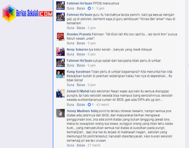 Jenis Pungutan Liar yang ada di lingkungan sekolah Versi Netizen Jenis Pungutan Liar yang ada di lingkungan sekolah Versi Netizen