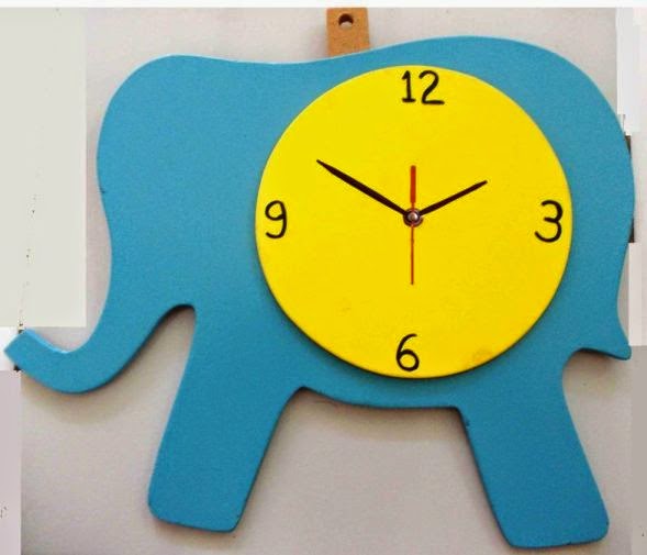 Jual jam dinding unik gambar karakter , bisa pesan custom: Jam dinding