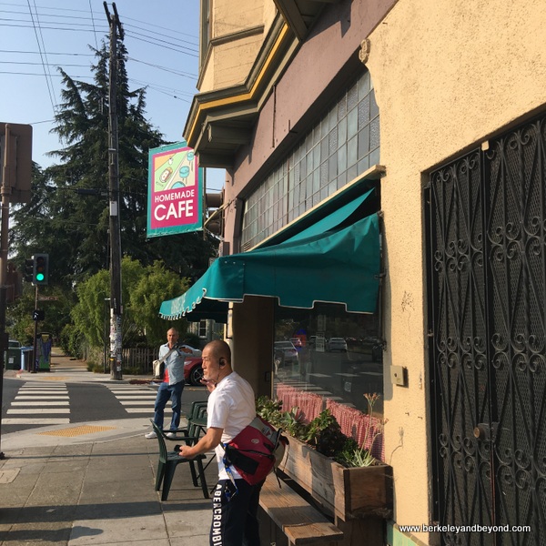 exterior of Homemade Cafe in Berkeley, California exterior of Homemade Cafe in Berkeley, California