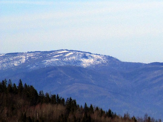 Barania Góra (1220 m n.p.m.). Barania Góra (1220 m n.p.m.).