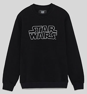 Camisetas y sudaderas Star Wars de Zara - MENTE NATURAL DE MODA