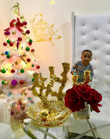 nollywood actress tonto dikeh took to ig page to share photos of herself and her son king andre decorating the christmas tree in their home ahead of time - Celebrities Christmas Decorated Homes nollywood actress tonto dikeh took to ig page to share photos of herself and her son king andre decorating the christmas tree in their home ahead of time - Celebrities Christmas Decorated Homes