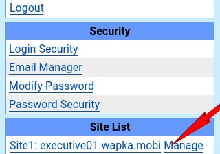 phishing create site script wapka