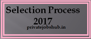 Selection Process Selection Process