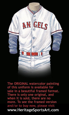 Los Angeles Angels Uniform and Team History | Heritage Uniforms and