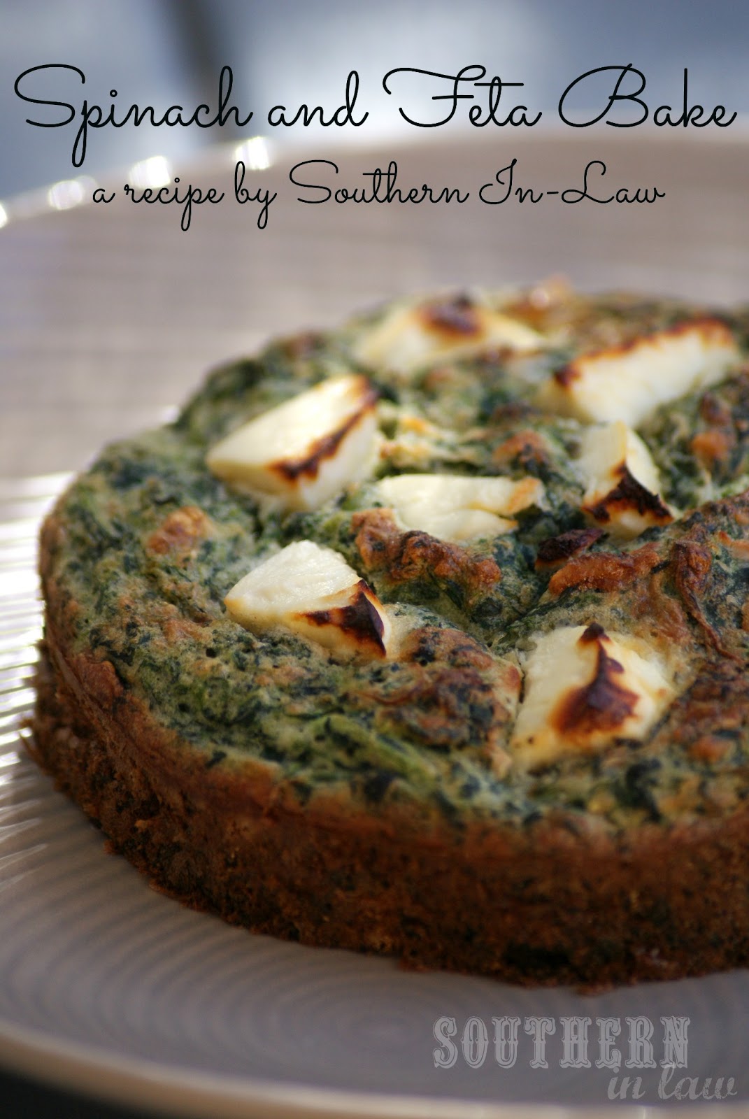 Southern In Law Recipe Spinach and Feta Bake