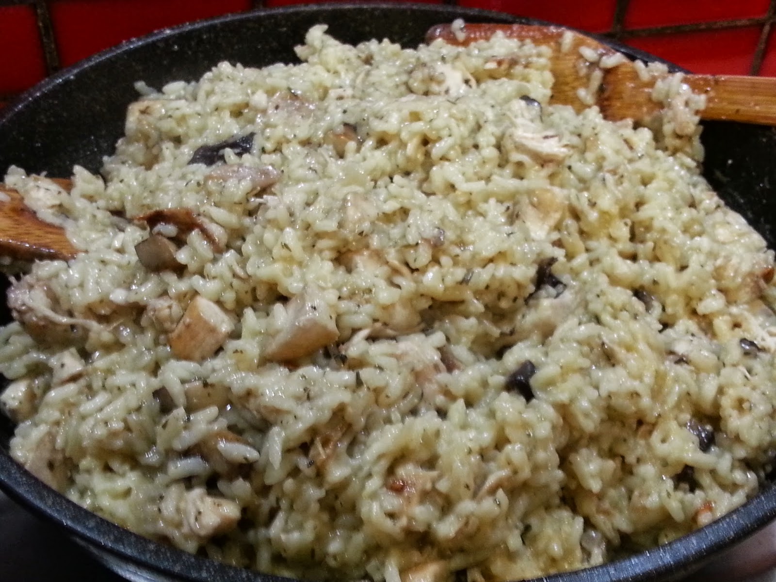 Pat's Kitchen Journal: Chicken and Mushroom Risotto