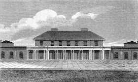 The Pump Room and New Baths at Leamington Prior  from A Guide to all the Watering and Sea-bathing Places by John Feltham (1815) 