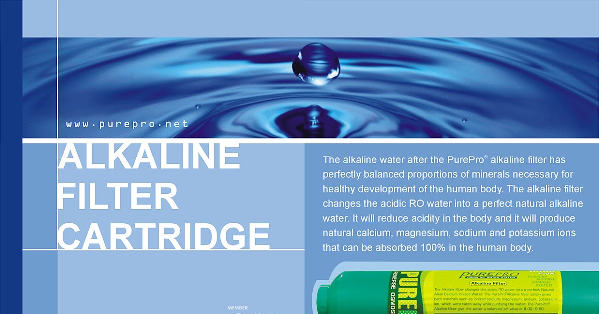 PurePro® USA Alkaline Filter