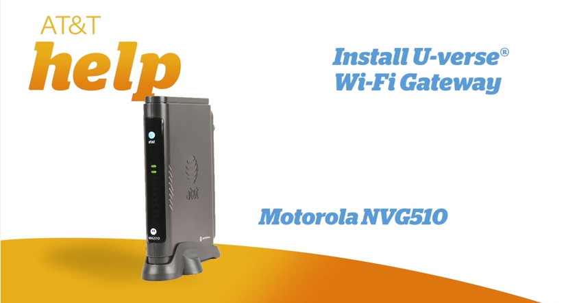U-verse Wi-Fi Gateway Self Install | AT&T