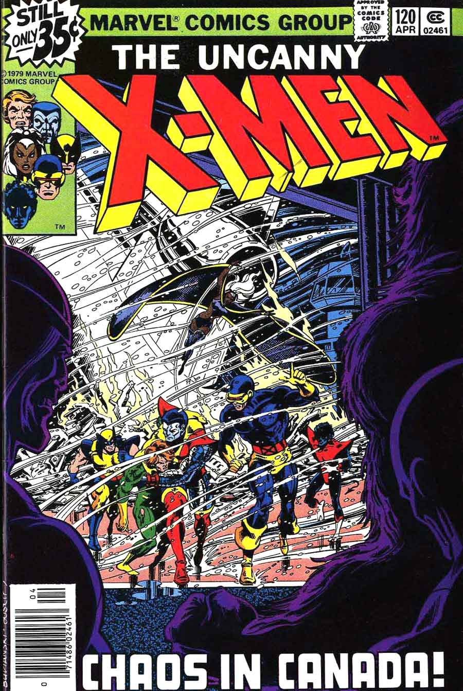 X-men v1 #120 marvel comic book cover art by John Byrne