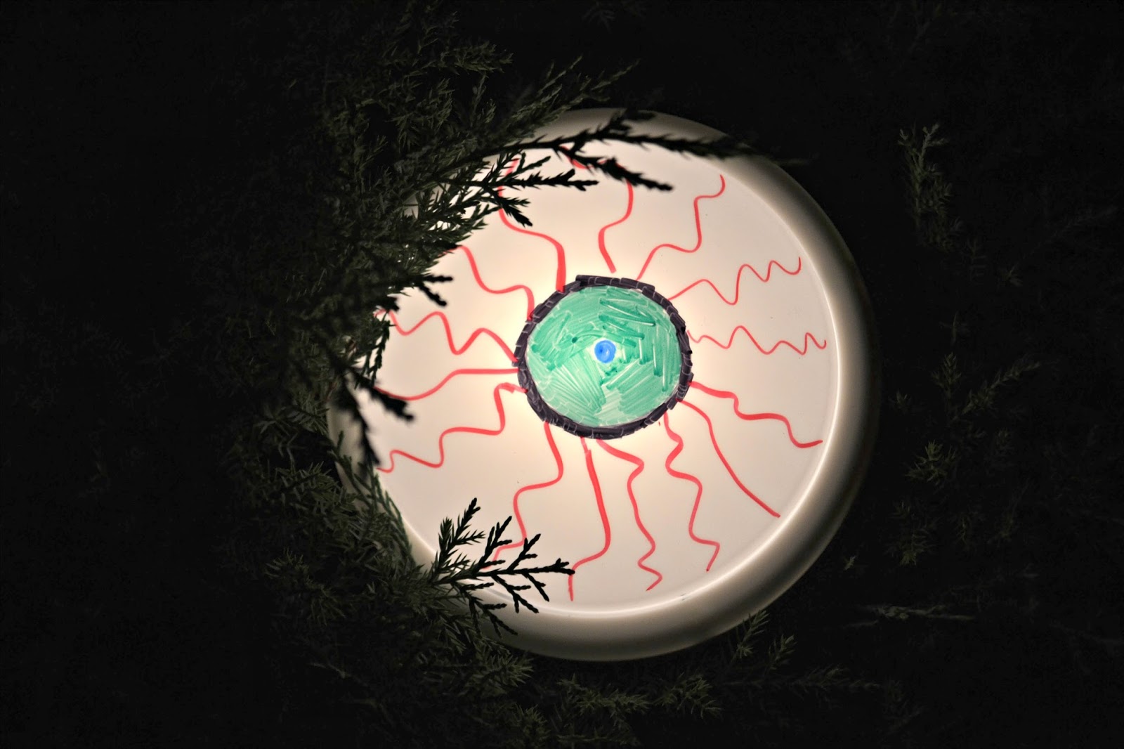 Spooky Eyes Outdoor Halloween Diy Decor