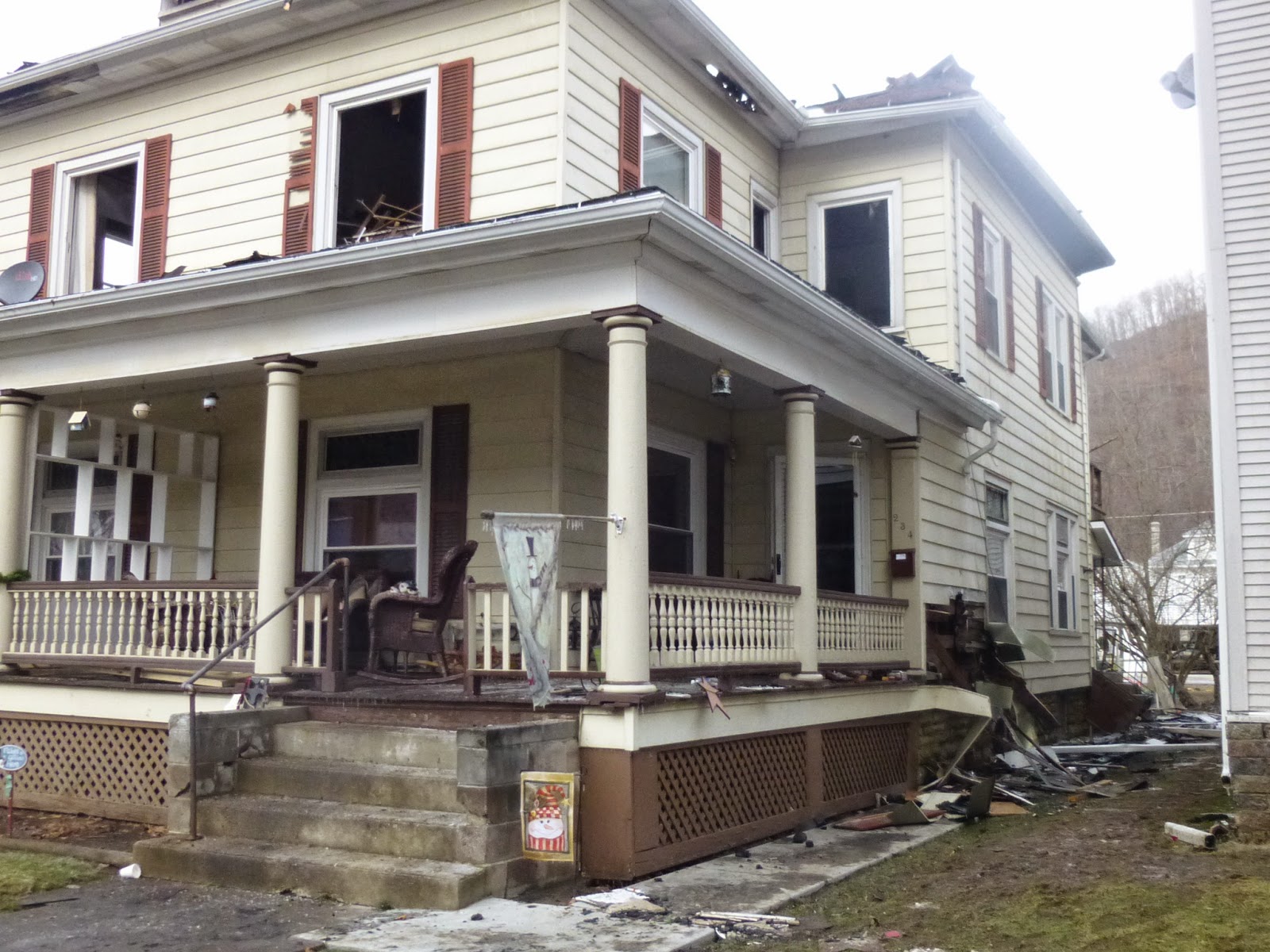 Cameron County PA News Fire On 4th Street, Emporium