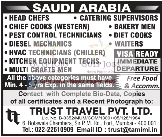 Saudi Arabia Latest Job Opportunities