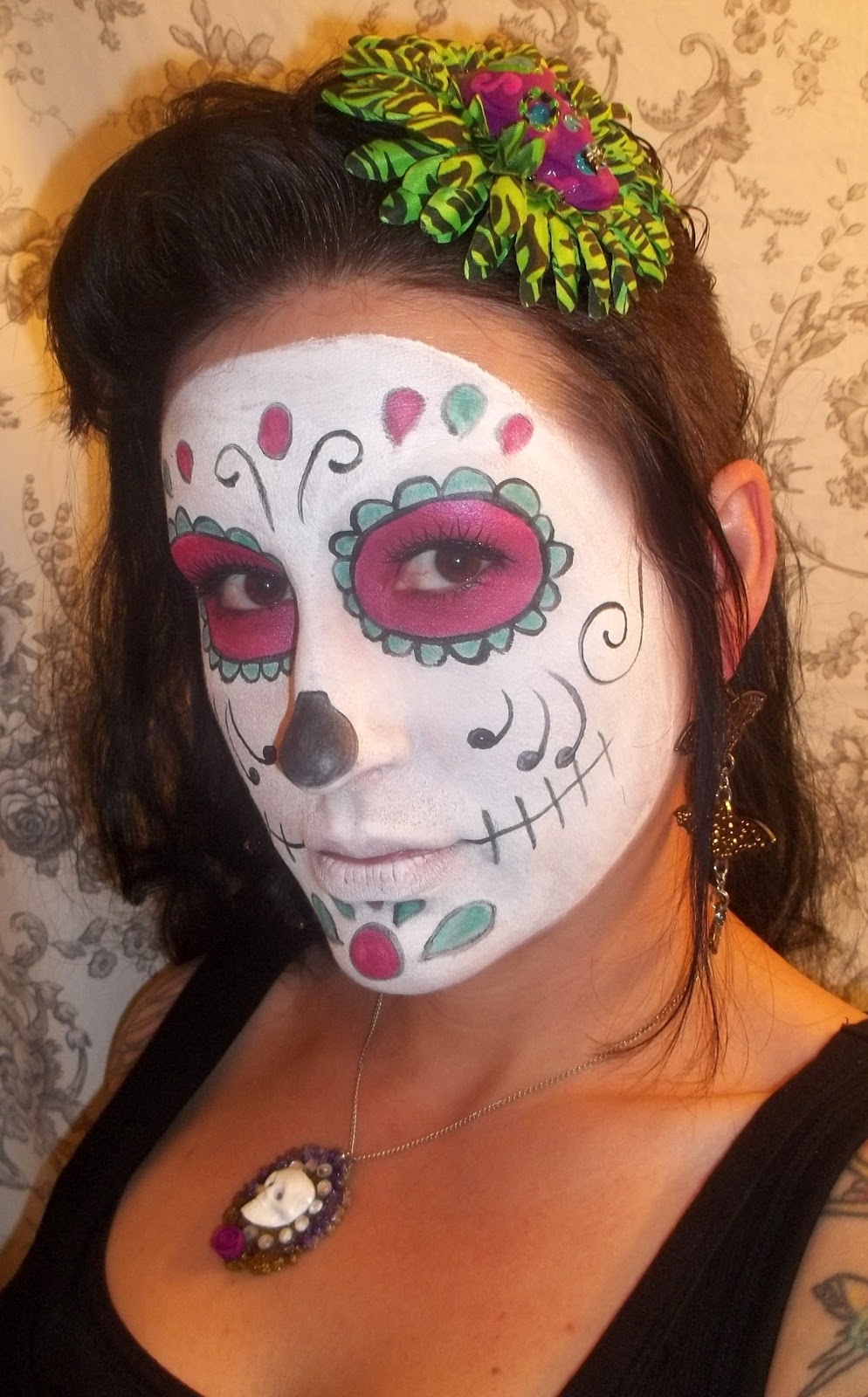 Sugar Skull Makeup on Pinterest | Sugar Skull Makeup, Sugar Skull and ...